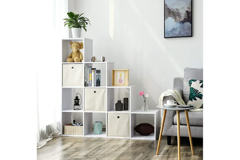 Vasagle LBC10WTV1 Bookshelf | White Vasagle LBC10WTV1 Bookshelf | White