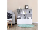Vasagle LBC33WT Cube Shelf 3 Cupboard Doors | White Vasagle LBC33WT Cube Shelf 3 Cupboard Doors | White