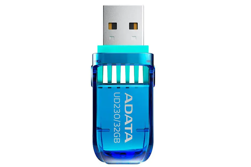 ADATA UD230 USB 2.0 Flash Drive | 32GB | Blue ADATA UD230 USB 2.0 Flash Drive | 32GB | Blue