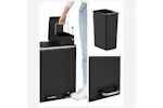 Songmics LTB54BK Garbage Can with 3 Compartments Songmics LTB54BK Garbage Can with 3 Compartments