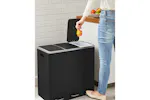 Songmics LTB54BK Garbage Can with 3 Compartments Songmics LTB54BK Garbage Can with 3 Compartments