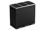 Songmics LTB54BK Garbage Can with 3 Compartments Songmics LTB54BK Garbage Can with 3 Compartments