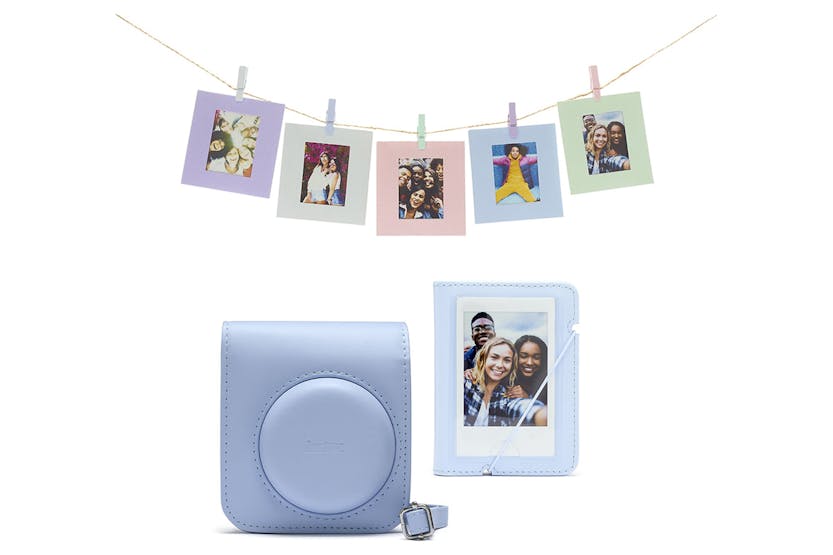 Fujifilm Instax Mini 12 Accessory Kit | Pastel Blue Fujifilm Instax Mini 12 Accessory Kit | Pastel Blue