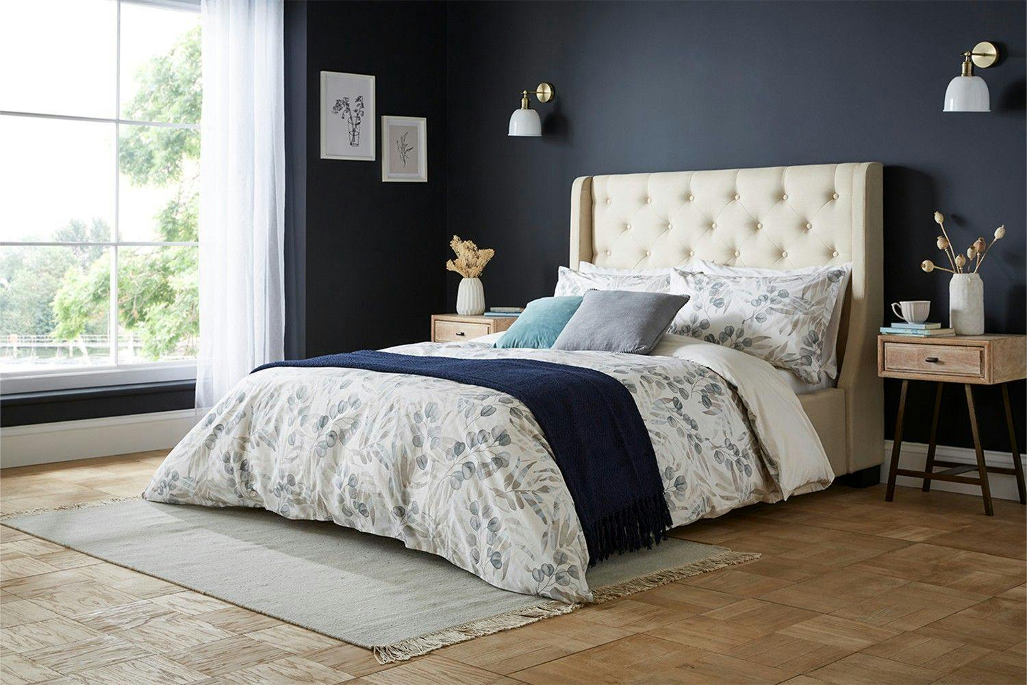 Fine Bedding | Serenity HW Pillowcase | Blue