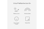 Cricut 12" x 19" Reflective Iron-On | Rainbow Cricut 12" x 19" Reflective Iron-On | Rainbow
