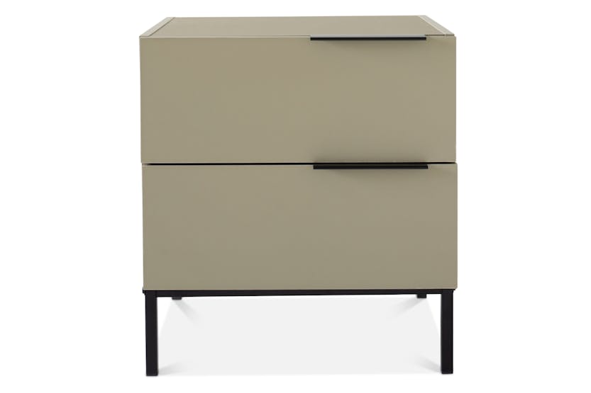 Avalon Bedside Locker | 2 Drawer | Pistachio Avalon Bedside Locker | 2 Drawer | Pistachio