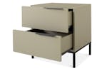Avalon Bedside Locker | 2 Drawer | Pistachio Avalon Bedside Locker | 2 Drawer | Pistachio
