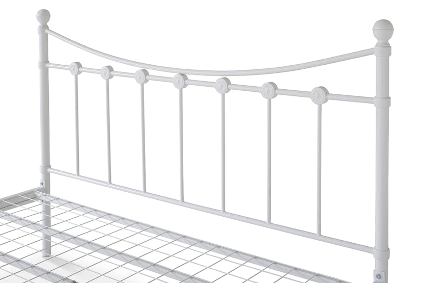 Diane Bed Frame | King | 5ft | White Diane Bed Frame | King | 5ft | White