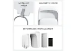 Rolling Square TAU Power Bank | Pure White Rolling Square TAU Power Bank | Pure White
