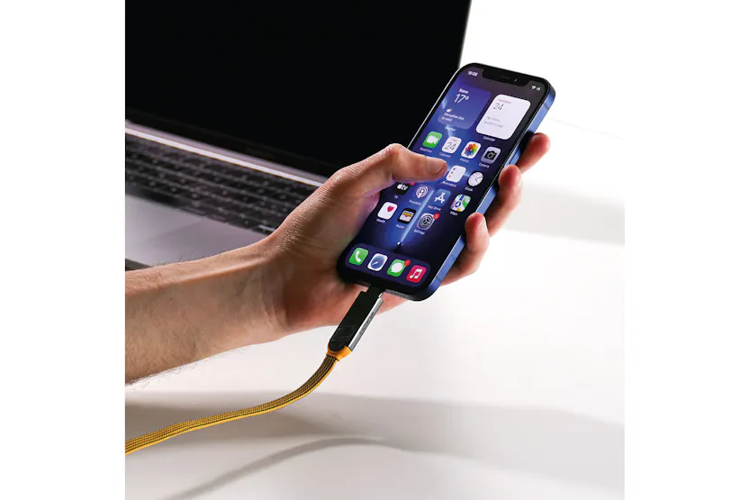 Rolling Square inCharge XL Cable | Summit Yellow | 0.3m Rolling Square inCharge XL Cable | Summit Yellow | 0.3m
