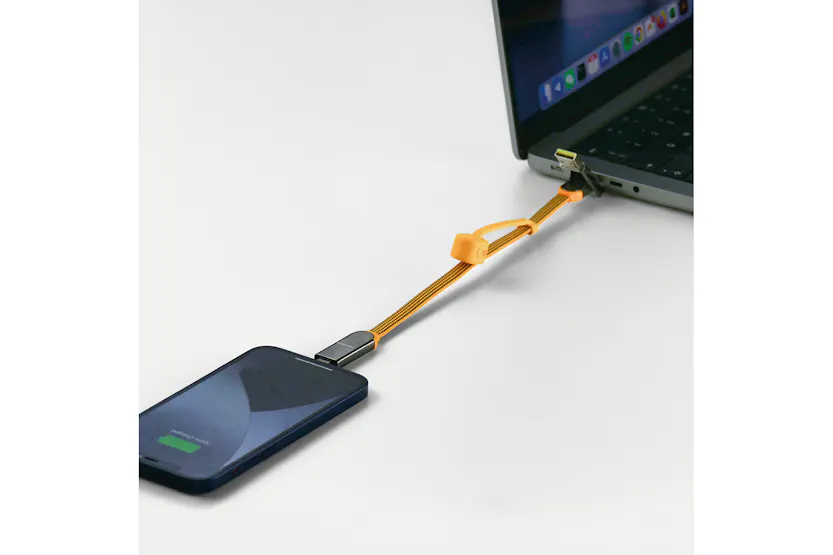 Rolling Square inCharge XL Cable | Summit Yellow | 0.3m Rolling Square inCharge XL Cable | Summit Yellow | 0.3m