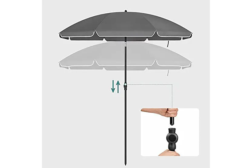 Songmics GPU065G01 Foldable Garden Parasol Songmics GPU065G01 Foldable Garden Parasol