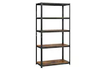 Songmics GLR050B11 Standing Shelf with Metal Frame Songmics GLR050B11 Standing Shelf with Metal Frame