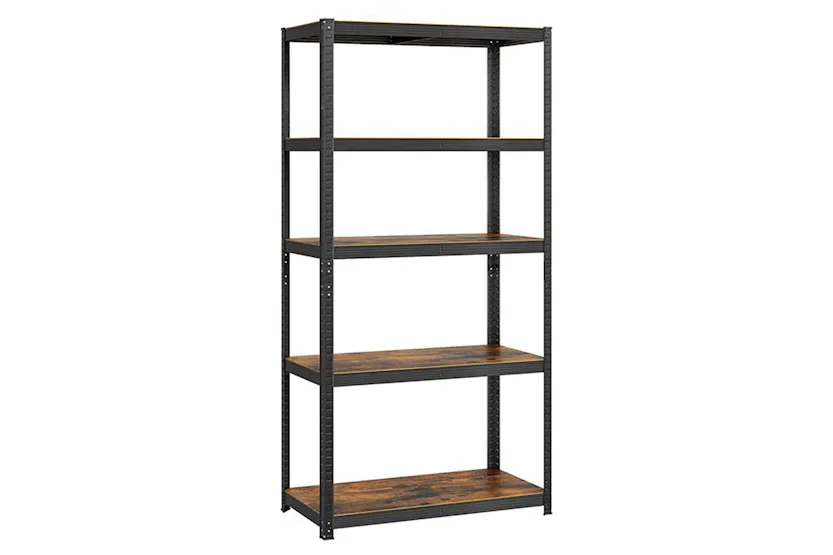 Songmics GLR050B11 Standing Shelf with Metal Frame Songmics GLR050B11 Standing Shelf with Metal Frame