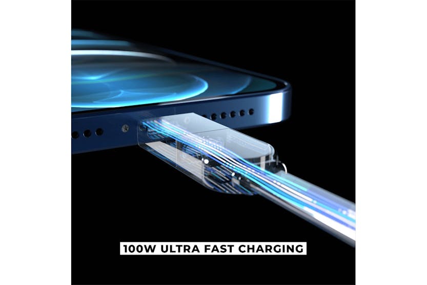 Rolling Square InCharge X Cable | Sapphire Blue Rolling Square InCharge X Cable | Sapphire Blue