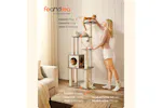 Feandrea PCT166G01 Scratching Post with Removable Cushions | Greige Feandrea PCT166G01 Scratching Post with Removable Cushions | Greige