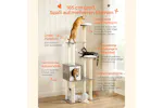 Feandrea PCT166G01 Scratching Post with Removable Cushions | Greige Feandrea PCT166G01 Scratching Post with Removable Cushions | Greige