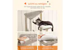 Feandrea PCT166G01 Scratching Post with Removable Cushions | Greige Feandrea PCT166G01 Scratching Post with Removable Cushions | Greige