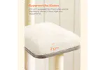 Feandrea PCT166G01 Scratching Post with Removable Cushions | Greige Feandrea PCT166G01 Scratching Post with Removable Cushions | Greige