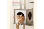 Feandrea PCT166G01 Scratching Post with Removable Cushions | Greige Feandrea PCT166G01 Scratching Post with Removable Cushions | Greige