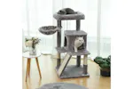 Feandrea PCT51M Scratching Post Cat Tree | Beige Feandrea PCT51M Scratching Post Cat Tree | Beige