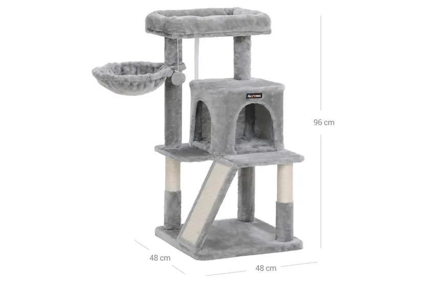 Feandrea PCT51M Scratching Post Cat Tree | Beige Feandrea PCT51M Scratching Post Cat Tree | Beige