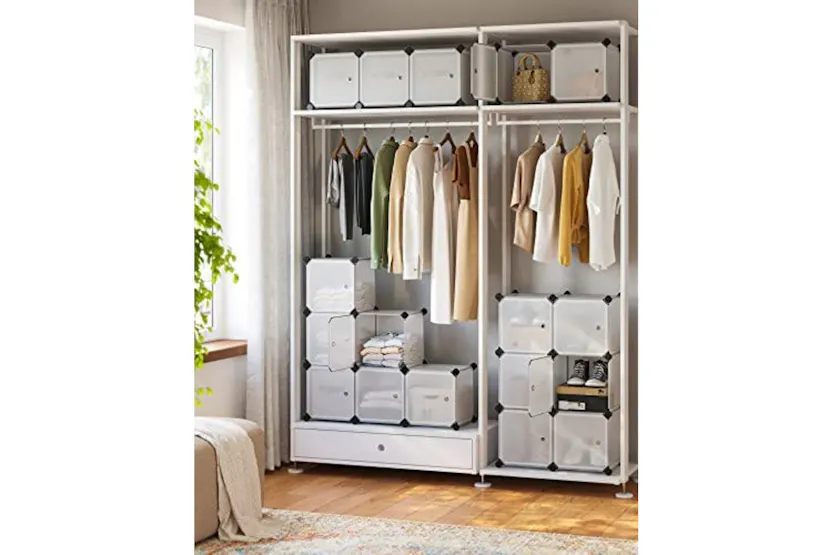 Songmics LPC44BS Shelving System with 16 Cubes Songmics LPC44BS Shelving System with 16 Cubes