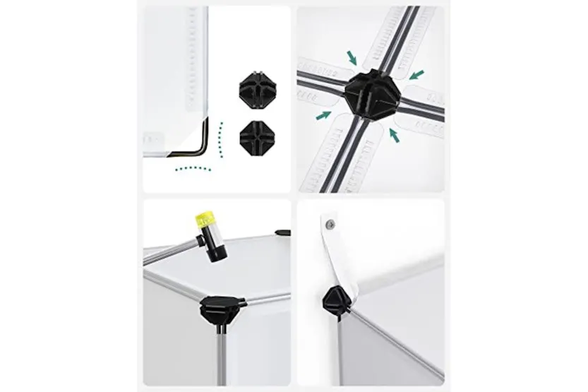 Songmics LPC44BS Shelving System with 16 Cubes Songmics LPC44BS Shelving System with 16 Cubes