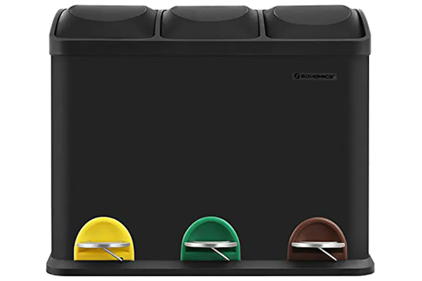 Songmics LTB45B Sorting Bin with 3 Compartments | 45 L Songmics LTB45B Sorting Bin with 3 Compartments | 45 L