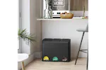 Songmics LTB45B Sorting Bin with 3 Compartments | 45 L Songmics LTB45B Sorting Bin with 3 Compartments | 45 L