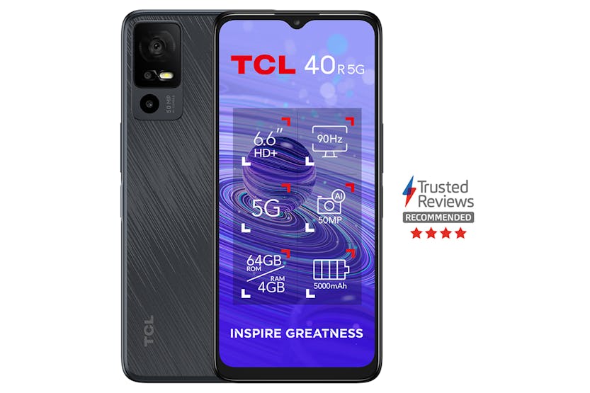 TCL 40R | 4GB | 64GB | Starlight Black TCL 40R | 4GB | 64GB | Starlight Black