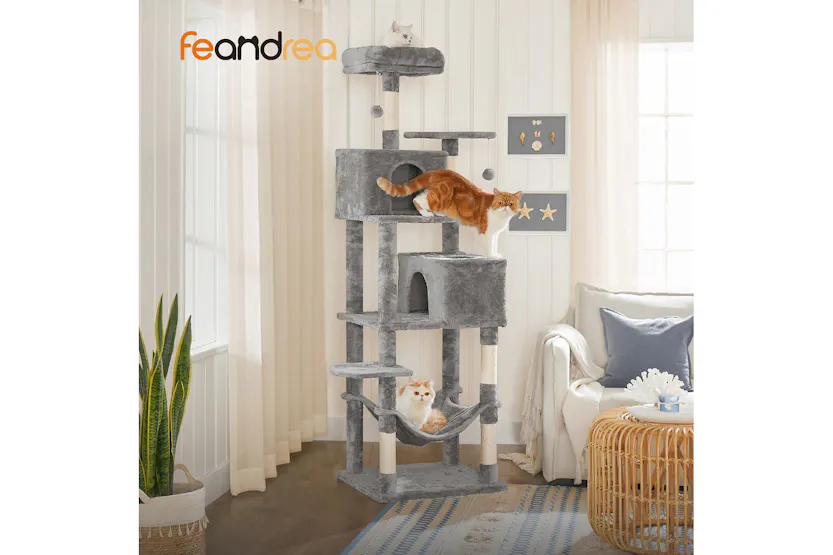 Feandrea PCT162W01 Scratching Post Cat Tree with Platforms Feandrea PCT162W01 Scratching Post Cat Tree with Platforms