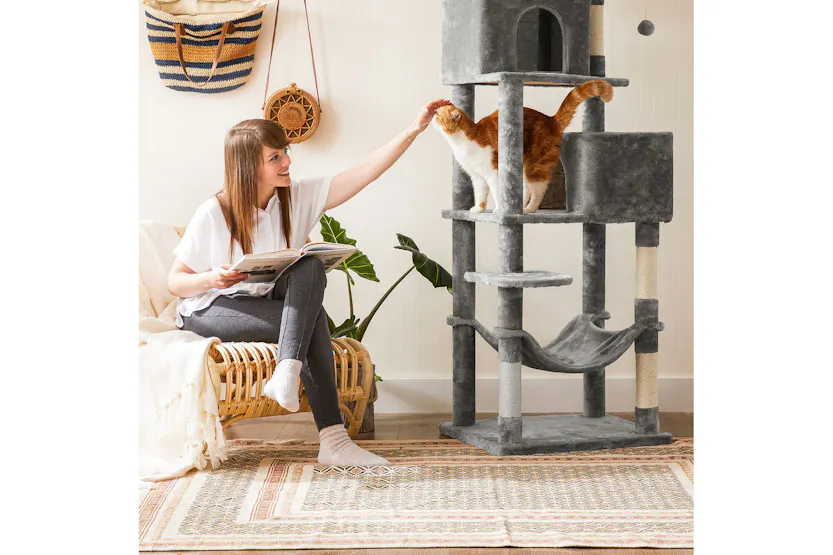 Feandrea PCT162W01 Scratching Post Cat Tree with Platforms Feandrea PCT162W01 Scratching Post Cat Tree with Platforms