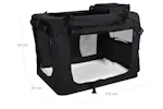 Feandrea PDC10H XL Pet Transport Bag | Black Feandrea PDC10H XL Pet Transport Bag | Black