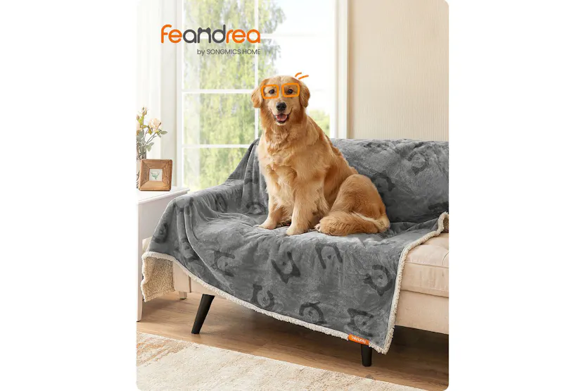 Feandrea PPB080G01 Waterproof Dog Blanket 80" x 60" Feandrea PPB080G01 Waterproof Dog Blanket 80" x 60"
