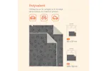 Feandrea PPB080G01 Waterproof Dog Blanket 80" x 60" Feandrea PPB080G01 Waterproof Dog Blanket 80" x 60"