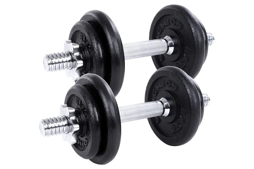 Songmics SYL20T Cast Iron Dumbbell | Black Songmics SYL20T Cast Iron Dumbbell | Black