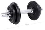 Songmics SYL20T Cast Iron Dumbbell | Black Songmics SYL20T Cast Iron Dumbbell | Black