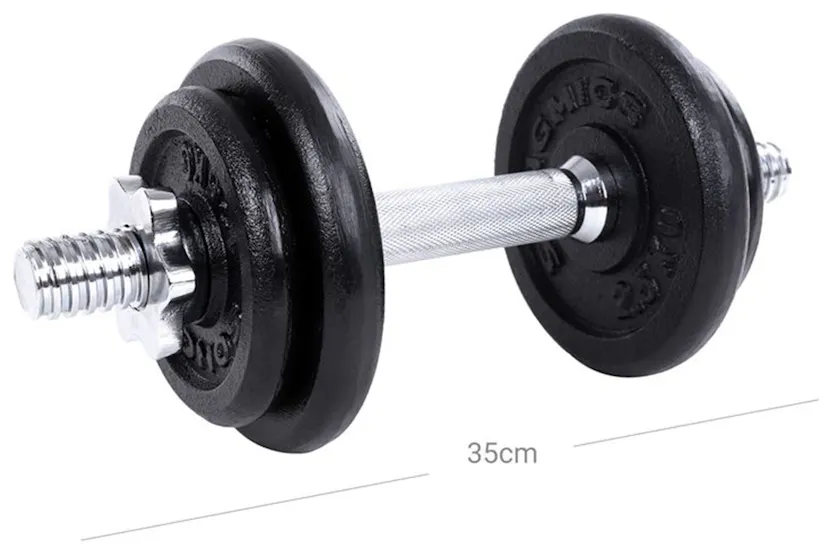 Songmics SYL20T Cast Iron Dumbbell | Black Songmics SYL20T Cast Iron Dumbbell | Black