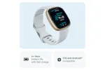 Fitbit Sense 2 Smartwatch | Blue Mist & Soft Gold Fitbit Sense 2 Smartwatch | Blue Mist & Soft Gold