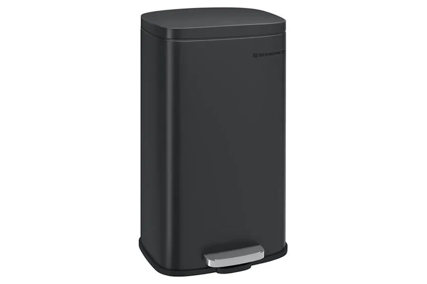 Songmics LTB03BK Trash Can for the Kitchen | Black Songmics LTB03BK Trash Can for the Kitchen | Black