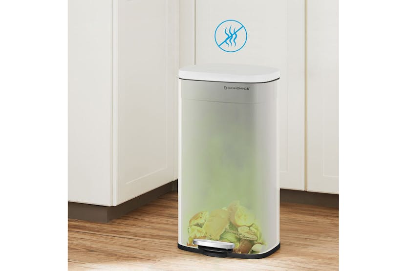 Songmics LTB101W01 50L Rubbish Bin Songmics LTB101W01 50L Rubbish Bin