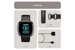 Fitbit Versa 4 Smartwatch | Black & Graphite Fitbit Versa 4 Smartwatch | Black & Graphite