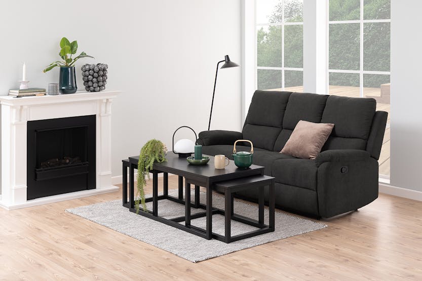 Beau Coffee Table | Black | 3 Piece Beau Coffee Table | Black | 3 Piece