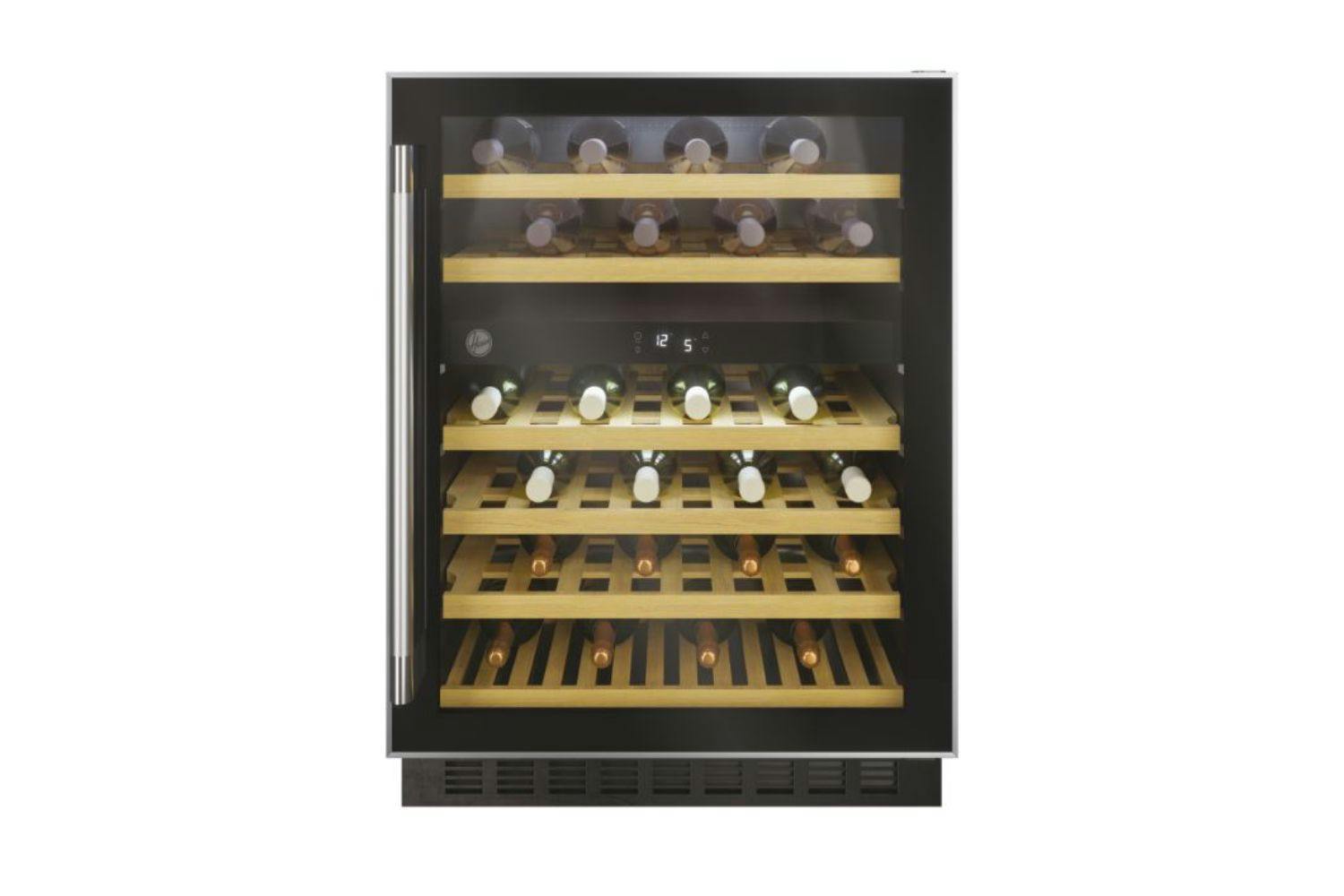 Hoover Freestanding 46 Bottles Wine Cooler | HWCB60UK/N
