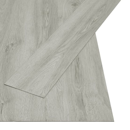 Vidaxl Self-adhesive Flooring Planks 4.46 M² 3 Mm Pvc Light Grey Vidaxl Self-adhesive Flooring Planks 4.46 M² 3 Mm Pvc Light Grey