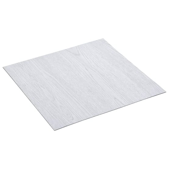 Vidaxl Self-adhesive Flooring Planks 20 Pcs Pvc 1.86 M² White Vidaxl Self-adhesive Flooring Planks 20 Pcs Pvc 1.86 M² White