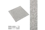 vidaXL 147310 Carpet Floor Tiles 20 Pcs 5 M2 50x50cm Light vidaXL 147310 Carpet Floor Tiles 20 Pcs 5 M2 50x50cm Light