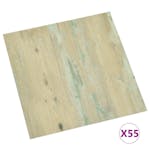 Vidaxl Self-adhesive Flooring Planks 55 Pcs Pvc 5.11 M² Light Brown Vidaxl Self-adhesive Flooring Planks 55 Pcs Pvc 5.11 M² Light Brown