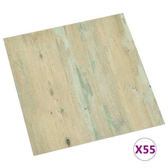 Vidaxl Self-adhesive Flooring Planks 55 Pcs Pvc 5.11 M² Light Brown Vidaxl Self-adhesive Flooring Planks 55 Pcs Pvc 5.11 M² Light Brown